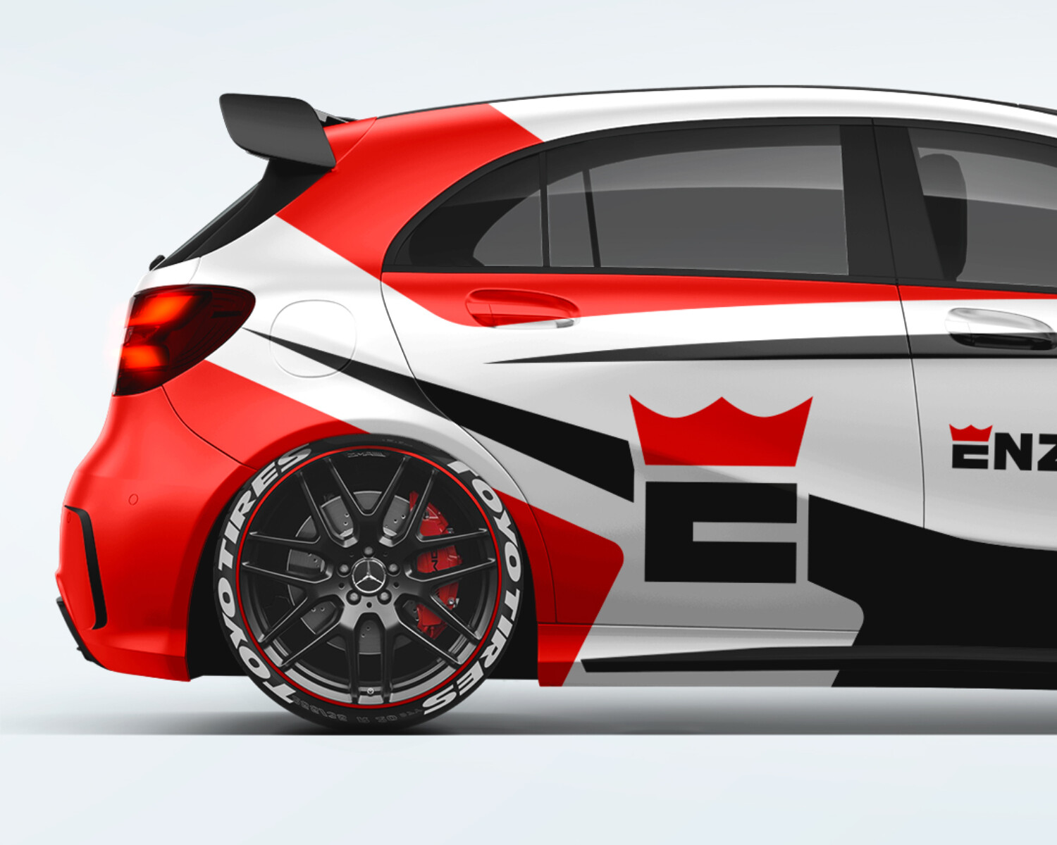 mercedes A45 livery design wrap, mercedes wrap, a45 livery, a45 wrap