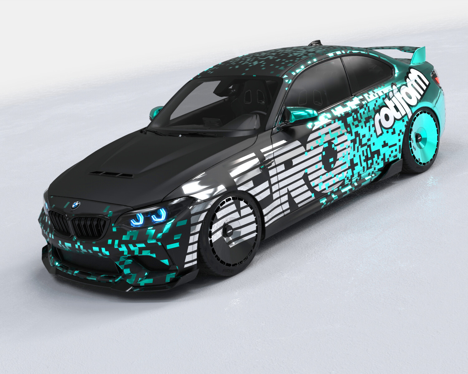 BMW M2 livery design, BMW M2 wrap, M2 CS wrap, M2 CS livery